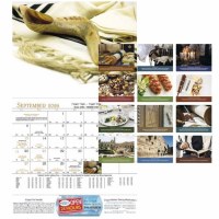 Additional picture of Jewish Year Wall Calendar 5787/2026-2027