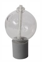 Additional picture of #115 Round Clear Glass Style Lights - 2 Pack