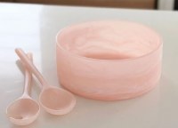 Additional picture of Resin Salad Bowl Rose Haven 9.8"