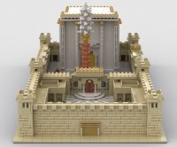 Additional picture of Second Beis Hamikdash Lego Model 742 Piece Play Set