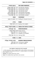 Additional picture of Interlinear Siddur Weekday Pocket Yerushalayim Leather Two Tone Sefard