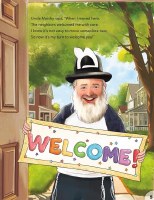 Additional picture of Uncle Moishy and the New Neighbors and The Friendship Album Music USB [Hardcover]