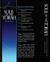 Additional picture of Soul of the Torah [Hardcover]
