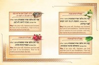 Additional picture of Shanah Tovah Booklet Hebrew and English Laminated Cover Ashkenaz [Paperback]