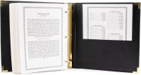 Additional picture of Laminated Weekly Haftorah Cards in Binder