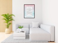 Additional picture of Ketubah Papercut Design Pastel Multicolor