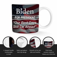 Additional picture of Biden For President Our Best Days Still Lie Ahead Mug 11oz