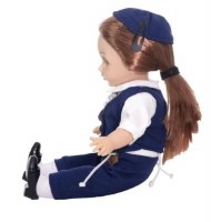 Additional picture of My Jewish Doll Yossi Israeli Hebrew Version Shema Yisroel 13.5"