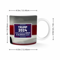 Additional picture of Trump 2024 Make America Great and Glorious Again Mug 11oz