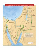 Additional picture of The Book of Torah Timelines Charts and Maps Hebrew Edition [Paperback]