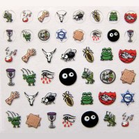 Additional picture of Midrash Manicures Passover Nail Decals