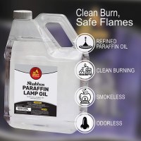 Additional picture of Shabbos Lamp Oil Smokeless Liquid Paraffin Clear 1 Gallon 6 Pack