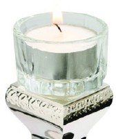 Additional picture of Tealight Glass Holder for Candelabra - 2 Pack