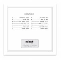 Additional picture of Zemiros Shabbos Square Booklet Mint Green Ashkenaz