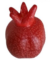 Additional picture of Havdallah Candle Pomegranate Shape