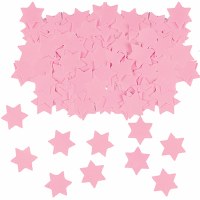 Additional picture of Star of David Baby Pink Confetti