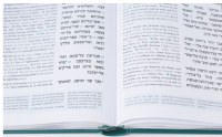 Additional picture of Weiss Edition Tehillim Hebrew English Turquoise [Hardcover]