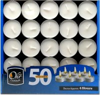 Additional picture of Tea Lights 4 Hour Burntime 50 Pack
