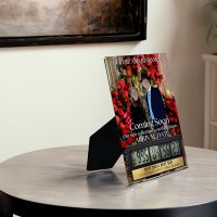 Additional picture of Personalized Tabletop Wedding Engagement Countdown Clock Arrival Announcement Design 5" x 7"