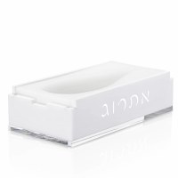 Additional picture of Lucite Esrog Box Dome Magnetic Cover Clear 4.5" x 8.5"