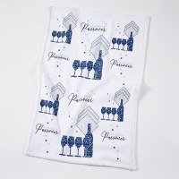 Additional picture of Cotton Hand Towel Passover Mosaic Design White