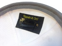 Additional picture of Kippah-it On! Yarmulka Clips Black