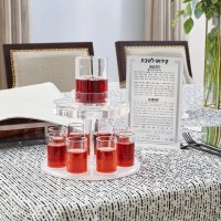 Additional picture of Lucite Kiddush Fountain Large Kiddush Cup with 8 Small Cups Clear