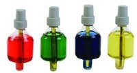 Additional picture of Ohr Lights Liquid Prefilled Colored Oil Vials Small Glasses Burntime 1.5 Hours 44 Pack