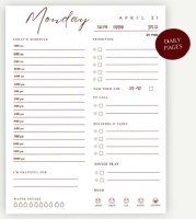 Additional picture of The Daily Rhythm Planner 2025/5785 [Hardcover]