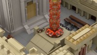 Additional picture of Second Beis Hamikdash Lego Model 742 Piece Play Set