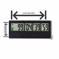 Additional picture of Countdown Clock Battery Operated Black