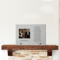 Additional picture of Personalized Plaque Eishes Chayil 10" x 7"