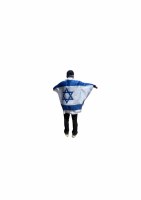 Additional picture of Israeli Cape Body Flag 35" x 58"
