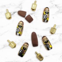 Additional picture of Chanukah Maccabees Milk Chocolate 8-pack OU-D