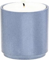Additional picture of Yair Emanuel Anodized Aluminum Tea Light Single Candle Holder Modular Stackable Light Gray