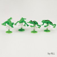 Additional picture of Passover Push & Pop Frogs 4 Pack