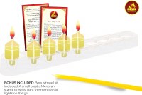 Additional picture of Ohr Lights Liquid Prefilled Oil Vials Extra Large Glasses Burntime 4 Hours