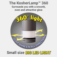 Additional picture of KosherLamp™ 360 Gray