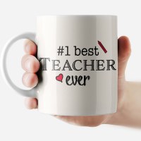 Additional picture of #1 Best Teacher Ever Mug 11 oz