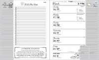 Additional picture of The Balabusta's Daily Organizer 2025-2026 Jewish Daily Planner 5786 Pocket Edition [Spiralbound]