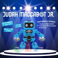 Additional picture of Judah Maccabot Jr Chanukah Robot