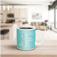Additional picture of Jewish Phrase Mug Father Acrostic 11oz