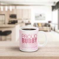 Additional picture of Jewish Phrase Mug I am a Proud Bubby of an Awesome Granddaughter 11oz