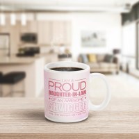 Additional picture of Jewish Phrase Mug I am a Proud Daughter-in-Law of an Awesome Shvigger 11oz