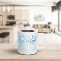 Additional picture of Jewish Phrase Mug I am a Proud Son-in-Law of an Awesome Shver 11oz