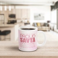 Additional picture of Jewish Phrase Mug I am a Proud Savta of an Awesome Granddaughter 11oz