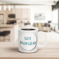 Additional picture of Jewish Phrase Mug Gut Morgen! 11oz