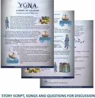 Additional picture of My Felt Story Yonah Includes 8 Precut Pieces Script and Songs