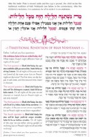 Additional picture of The Passover Haggadah Chabad Antique Leather Hebrew English Yiddish Brown