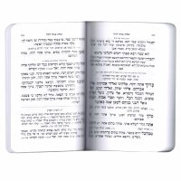 Additional picture of Tehillim Pocket Size Paperback Ashkenaz with Mincha Maariv Gold